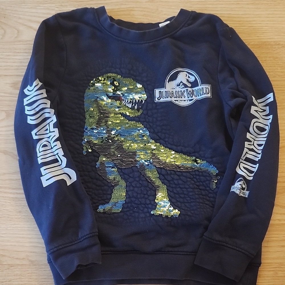 H&M Jurassic World Navy Sweatshirt